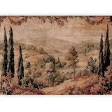  Foto tapeta - Mediterranean landscape - old tapestry with a hill and a lake 294x210 Samoljepljiva | shoptok.hr