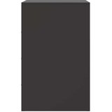 vidaXL Nočna omarica črna 34,5x39x62 cm jeklo | Shoptok.si