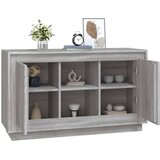  Komoda sivog hrasta sonome 102x35x60 cm od konstruiranog drva | Eponuda.com