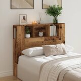  Uzglavni ormarić staro drvo 120x19x104,5 cm konstruirano drvo | shoptok.hr
