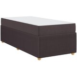  Krevetna konstrukcija Tamno smeđa 80 x 200 cm tkanina | Eponuda.ba