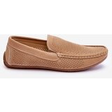 EVENTO PE1 Men's Classic Suede Loafers Beige Felixo | Shoptok.si
