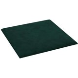  Zidna uzglavlja 12 pcs Tamnozelena 30 x 30 cm Baršun | shoptok.hr