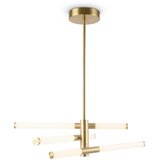 MAYTONI MOD106PL-L28G3K - LED luster na šipci AXIS LED/28W/230V zlatni | Eponuda.com