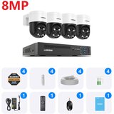 Oem CCTV varnostna kamera, 4K ločljivost, AI zaznavanje ljudi -8MP 4PCS Kamere -None, (5000137631) | Shoptok.si