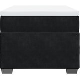  Box spring krevet s madracem crni 90x200 cm baršunasti | shoptok.hr