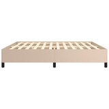  Okvir za krevet boja cappuccina 200x200 cm od umjetne kože | shoptok.hr