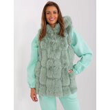 Wool Fashion Italia Vest-AT-KZ-2379.96P-Pistachio | shoptok.hr
