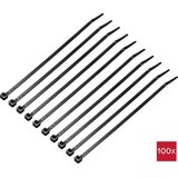 TRU COMPONENTS TC-12523668 vezice 200 mm 4.6 mm crna 100 St. | Eponuda.ba