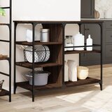  Kuhinjska kolica boja hrasta 100x45x89,5 cm konstruirano drvo | Eponuda.com