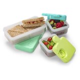 Melii Puzzle Container škatla za malico Blue & Mint 850 ml | Shoptok.si