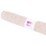 STIL Tepih prostirka Chevron smeđe/bijela 60x90 cm | shoptok.hr