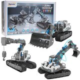  Set za sastavljanje vozila 3u1 sa 168 dijelova - sivi | shoptok.hr