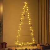vidaXL Metalna božićna jelka Zlatno 210 cm Čelik s praškastim premazom | shoptok.hr