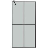 Pregrada za tuš 100 x 195 cm od tamnog kaljenog stakla | shoptok.hr