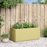  Kutija za cvijeće u vrtu Zelena 80 x 36 x 35 cm Polipropilen - Zelena 80 x 36 x 35 cm | shoptok.hr