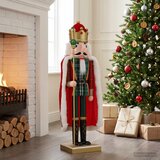  Božićni nutcracker TURKU Crvena i Crna 50 cm | shoptok.hr