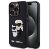 Karl Lagerfeld originalen ovitek KLHCP15X3DRKCNK za iphone 15 pro max črna trda zaščita - full bodies 3D Cene