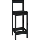  The Living Store Barska garnitura 9-delna črna trdna borovina - Barska Garnitura, (21449138) | Shoptok.si