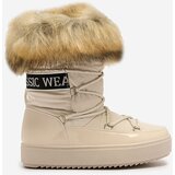 Resti Beige slip-on boots a'la snow boots for women Gomllo | ePonuda.com