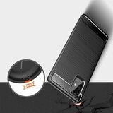 Carbon Case Fleksibilna futrola za Samsung Galaxy M51 crna | shoptok.hr
