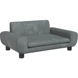  Krevet za pse tamnosivi 70 x 45 x 33 cm baršunasti | shoptok.hr