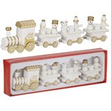  Springos® Božićni Ukras Vlak od Drveta 20,5 cm | shoptok.hr