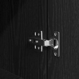 vidaXL Nočna omarica 2 kosa črna 39x35x65 cm inženirski les | Shoptok.si