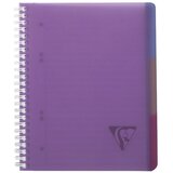 Clairefontaine bilježnica Linicolor A5+ 90gr 90L, mix boja, karo | shoptok.hr
