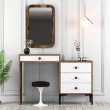 Woody Fashion Lizbon 544 - Walnut, White WalnutWhite Dresser Cene
