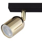  LED RGBW prigušiva ugradna spot svetiljka TOP 2xGU10/6,5W/230V 2700-6500K crna/zlatna | Eponuda.com