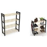 Sinbo STO6720 CIPELARNIK SA 4 POLICE 23X65,5X78 CM DRVO PLASTIKA | ePonuda.com