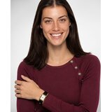 Polo Ralph Lauren Dolge obleke BRENDY KNITFIT FLAREDRESSES Bordo | Shoptok.si