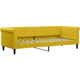  Dnevni krevet s madracem žuti 80 x 200 cm baršunasti | shoptok.hr