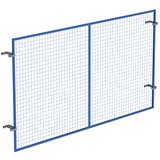 eurokraft pro mrežasta zadnja stena, modre barve, višina 1500 mm, za dolžino nosilca 2700 mm Cene