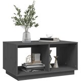  Stolić za kavu sivi 80x50x40 cm od masivne borovine | shoptok.hr