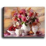 Tablo Center Slika Afternoon Tea, 70 x 50 cm Cene