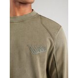 Napapijri Majica 'B-AREN' svetlo siva / kaki / oliva | Shoptok.si