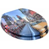  Toaletna sjedala s mekim zatvaranjem 2 pcs Šareni 44 x 38 cm | shoptok.hr