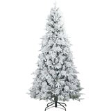 vidaXL Umetno Zložljivo Božično Drevo Zelena 180 cm PE in PVC | Shoptok.si