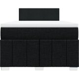  Krevet box spring s madracem crni 120 x 190 cm od tkanine Slike