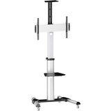 Mywall HP 101 L TV stojalo na kolesih 94,0 cm (37'') - 177,8 cm (70'') nastavljiv po višini, talno stojalo, možnost nagiba, (20434575) Cene