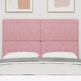  Uzglavlje Ružičasta 160 cm Baršun | shoptok.hr