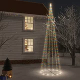  Stožasto božićno drvce šareno s 1134 LED žarulje 230 x 800 cm