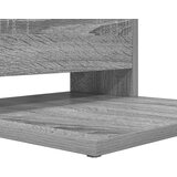  Bocni stol Siva Sonoma 40 x 35 x 60,5 cm Konstruirano drvo | Eponuda.com