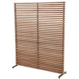 Hartman Drveni/metalni balkonski paravan u prirodnoj boji 153x185 cm - | shoptok.hr