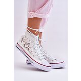 Boto Women's Lace High Sneakers White Cornella | Shoptok.si
