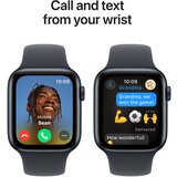 Apple Watch SE 2024 GPS 44mm M/L ohišje MXEK3QF/A Aluminijasto polnocno športni pas polnocno | Shoptok.si