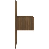 Zidni noćni ormarić boja smeđeg hrasta | shoptok.hr