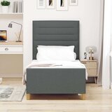  Krevet Siva 100x200 cm Tkanina | shoptok.hr